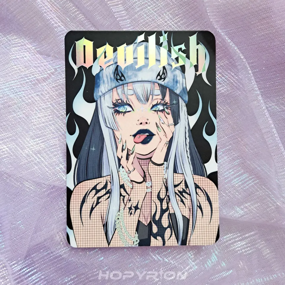 Hopyrion Devilish mini print A7 holografisk