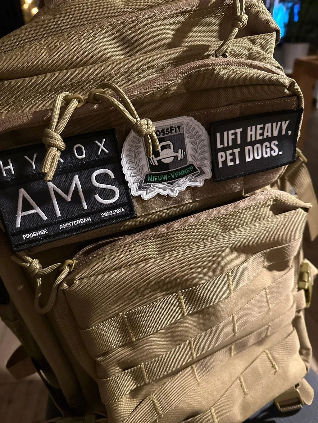 Pull Patch Closer Than Yesterday patch velcro