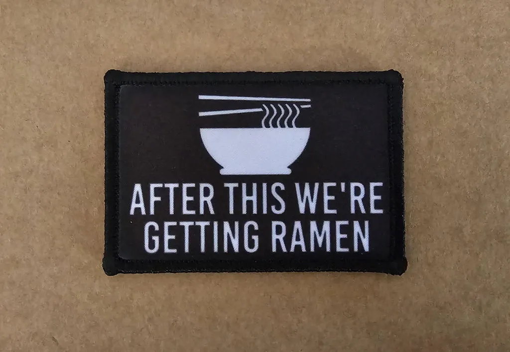 Pull Patch After This We're Getting Hot Wings patch 76mm velcro