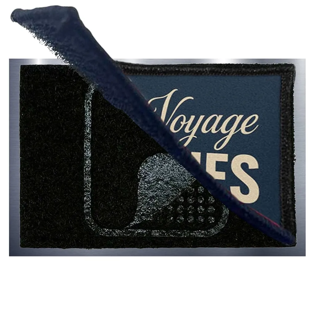 Pull Patch Bon Voyage Bitches patch 3x2 magnet