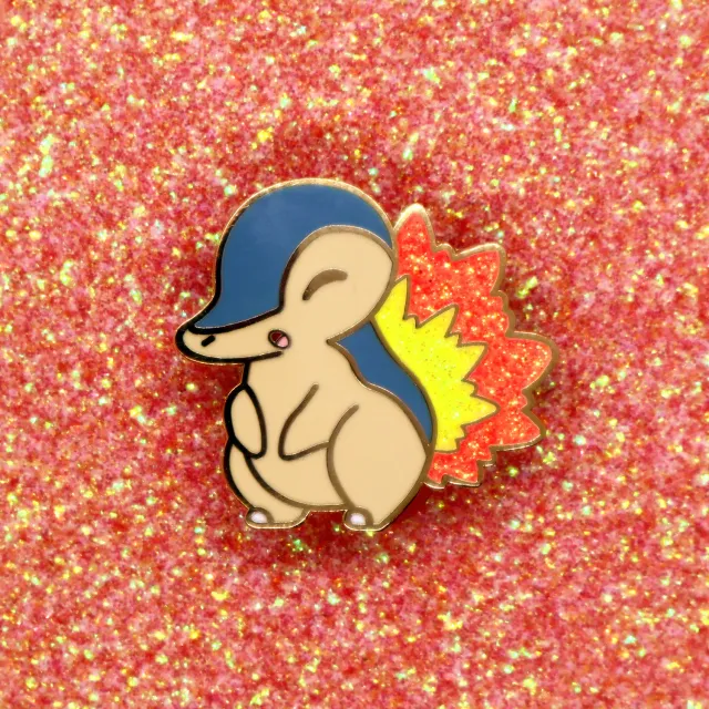 Appleminte Poke Pin 155 pin guld 32 mm
