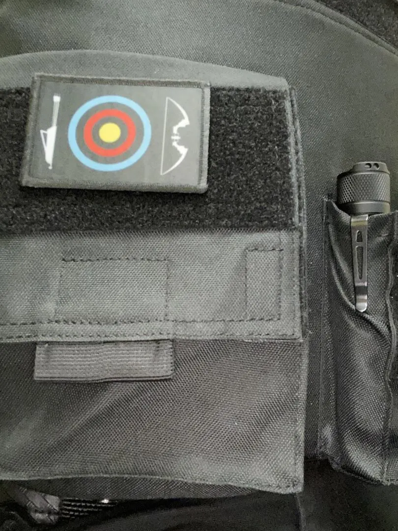 Pull Patch Eat Sleep Archery Repeat patch velcro