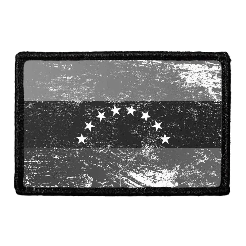Pull Patch Venezuela Flag patch vintage velcro 1 stk