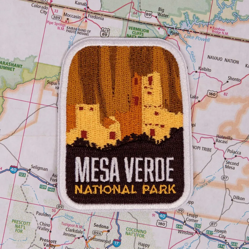 Vagabond Heart Mesa Verde strygemærke 70 mm