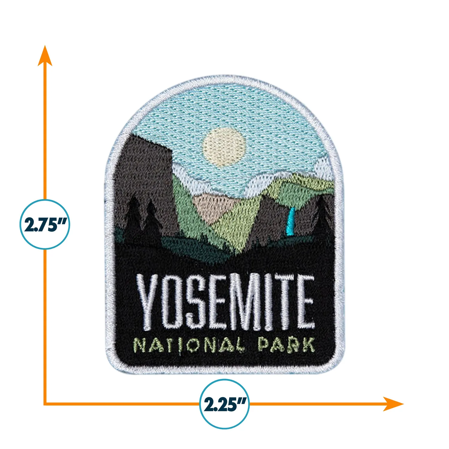 Vagabond Heart Yosemite patch strygemærke 70x57 mm