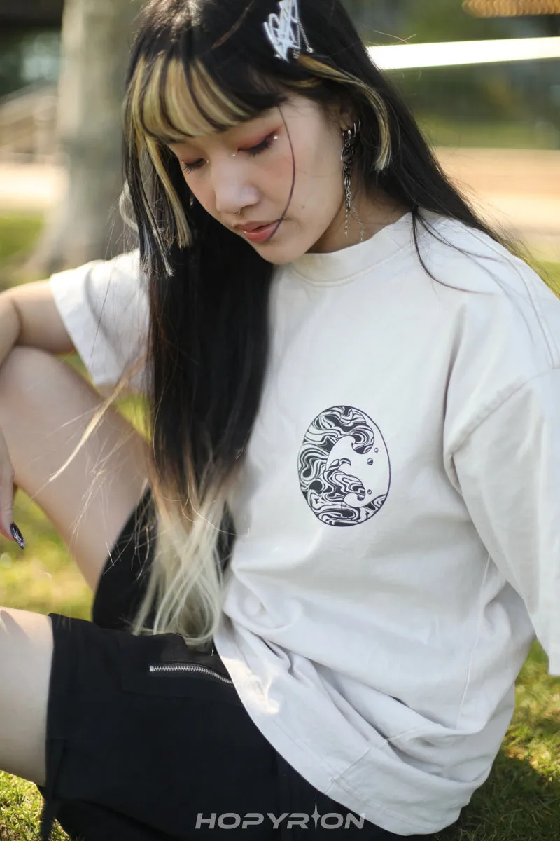 Hopyrion Koi Flow t-shirt oversize str. M
