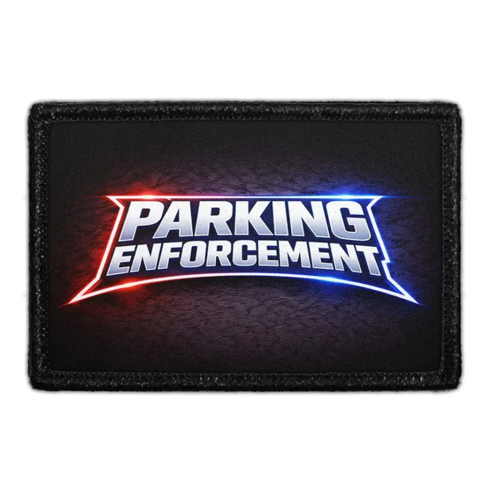 Pull Patch Parking Enforcement patch 3x2 uniform