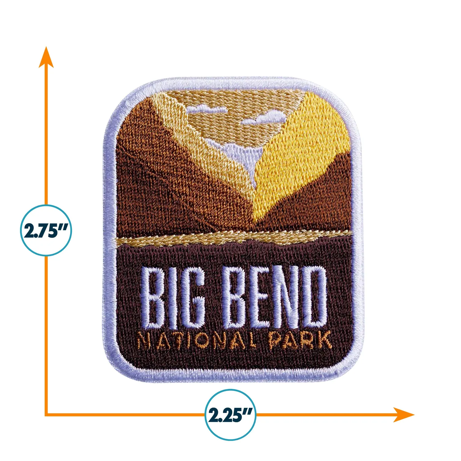 Vagabond Heart Big Bend National Park patch strygemærke
