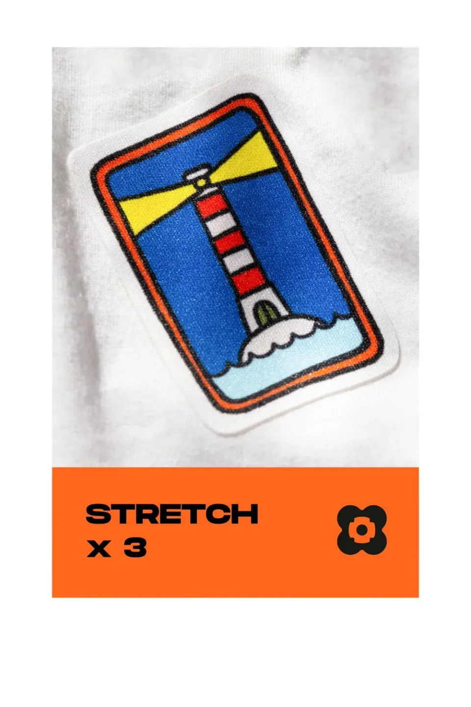 FabPatch Stretch Sea Kaisa Leka lapper 3-pak strækbar