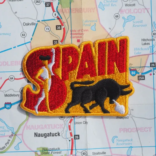 Vagabond Heart Spain strygemærke matador broderet