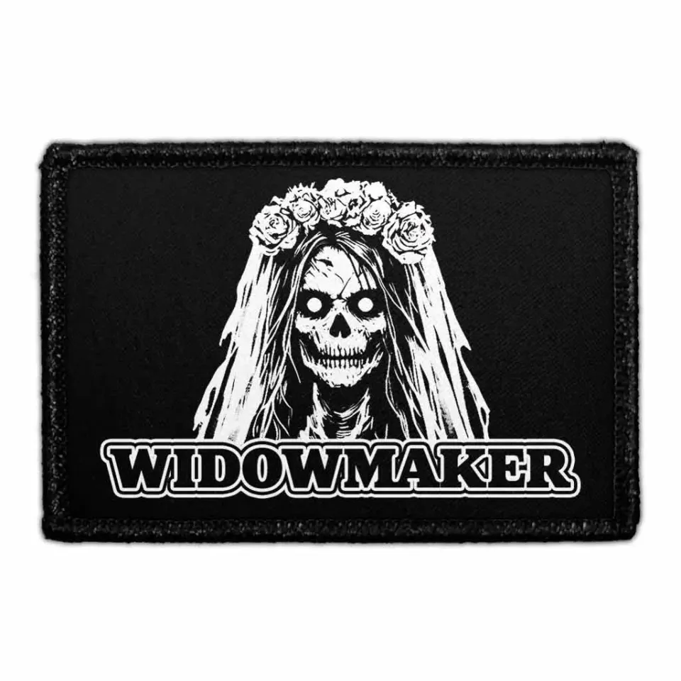 Pull Patch Widowmaker Ghost Bride patch velcro halloween