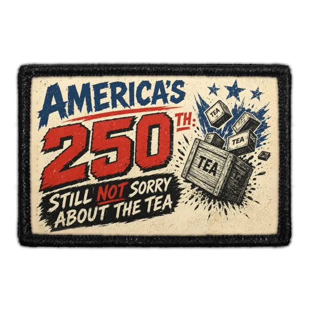 Pull Patch Still Not Sorry About the Tea patch 3x2 te