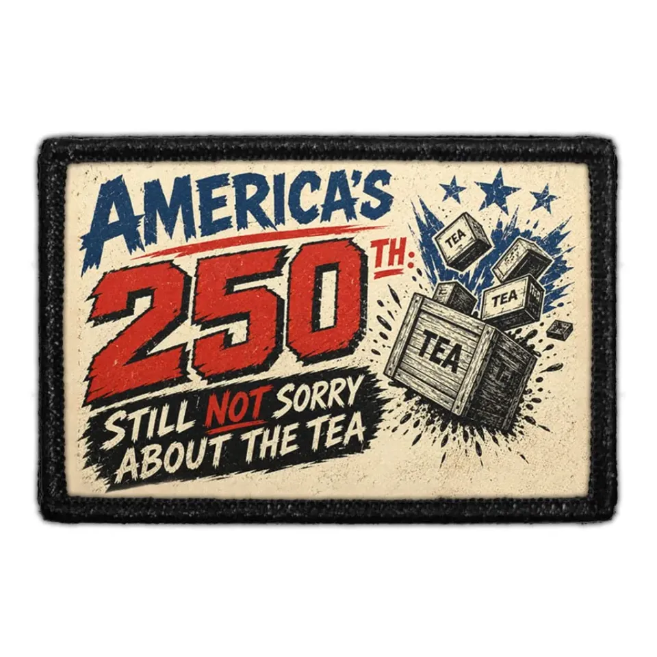 Pull Patch Still Not Sorry About the Tea patch 3x2 te