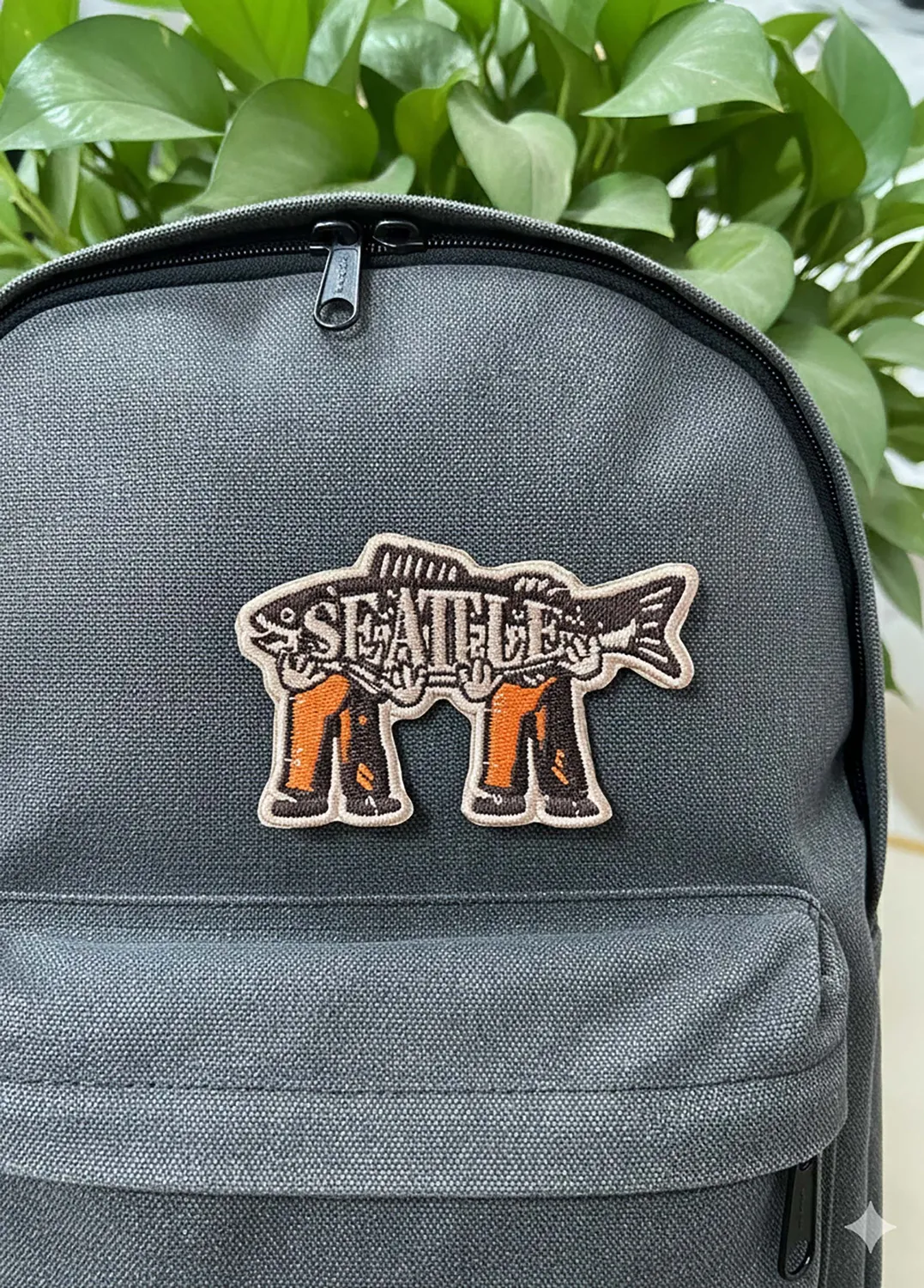 Vagabond Heart Seattle strygemærke 83 mm