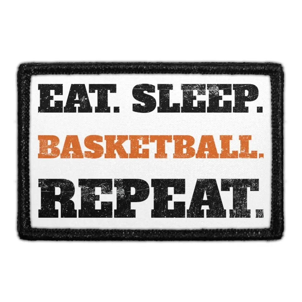 Pull Patch Basketball patch velcro 76 mm sport