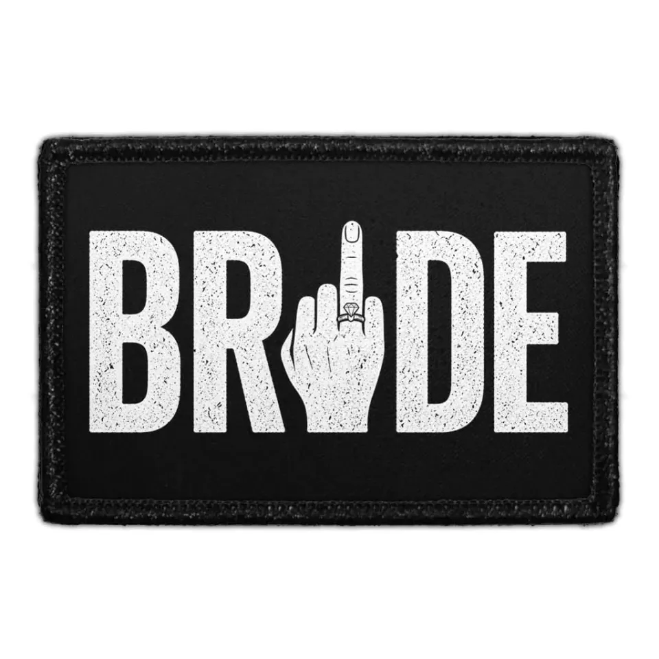 Pull Patch Bride Ring Finger patch med velcro bryllup