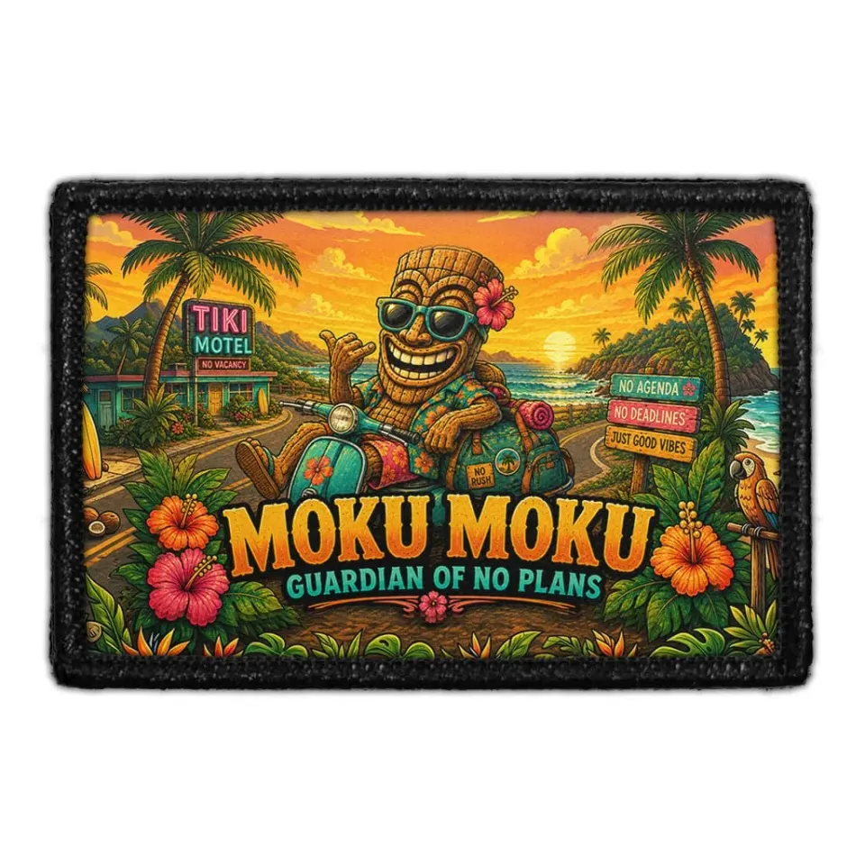 Pull Patch Moku Mok Guardian of No Plans patch velcro