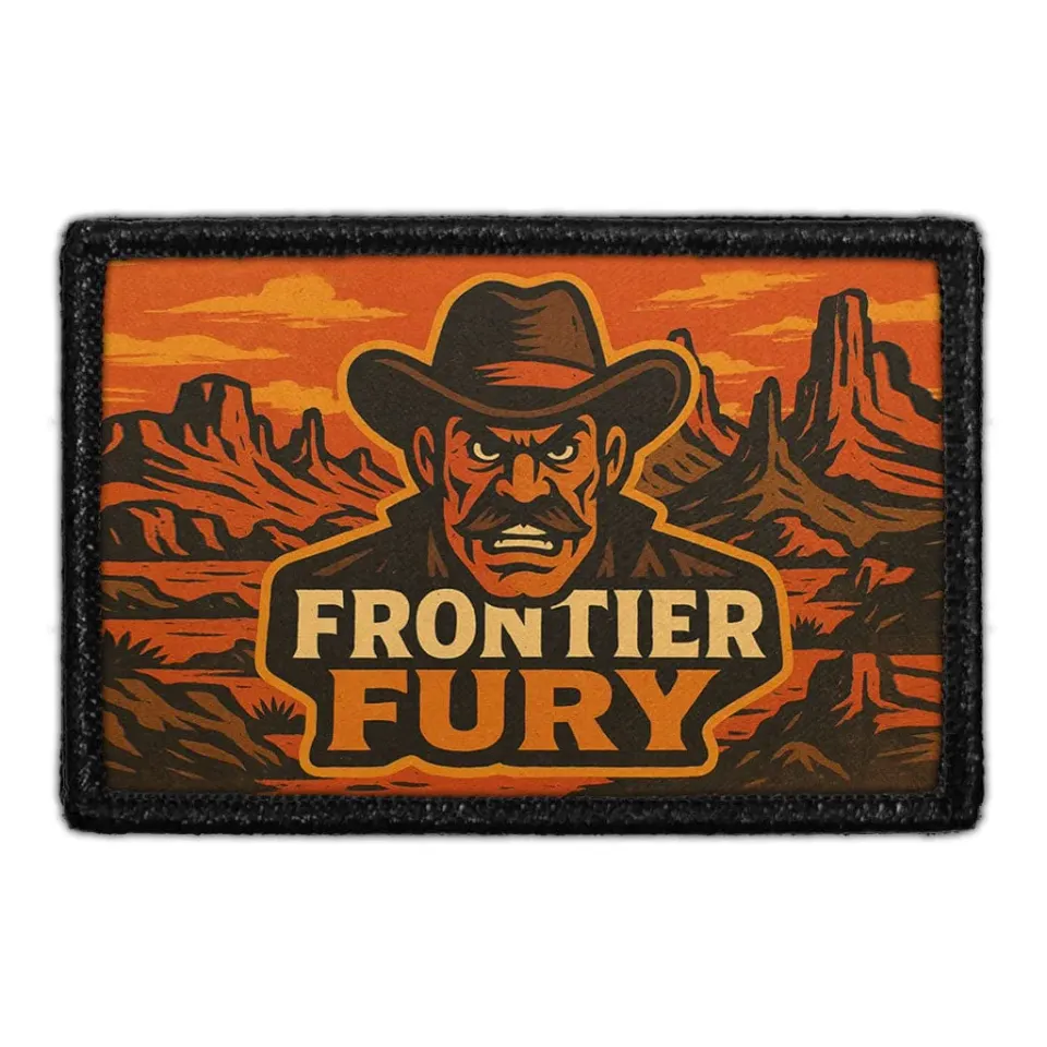 Pull Patch Frontier Fury patch 76x51 mm velcro