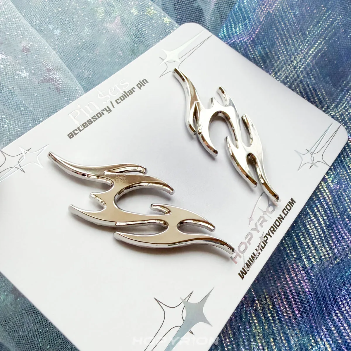 Hopyrion Cardiache pin sæt krave 4 cm
