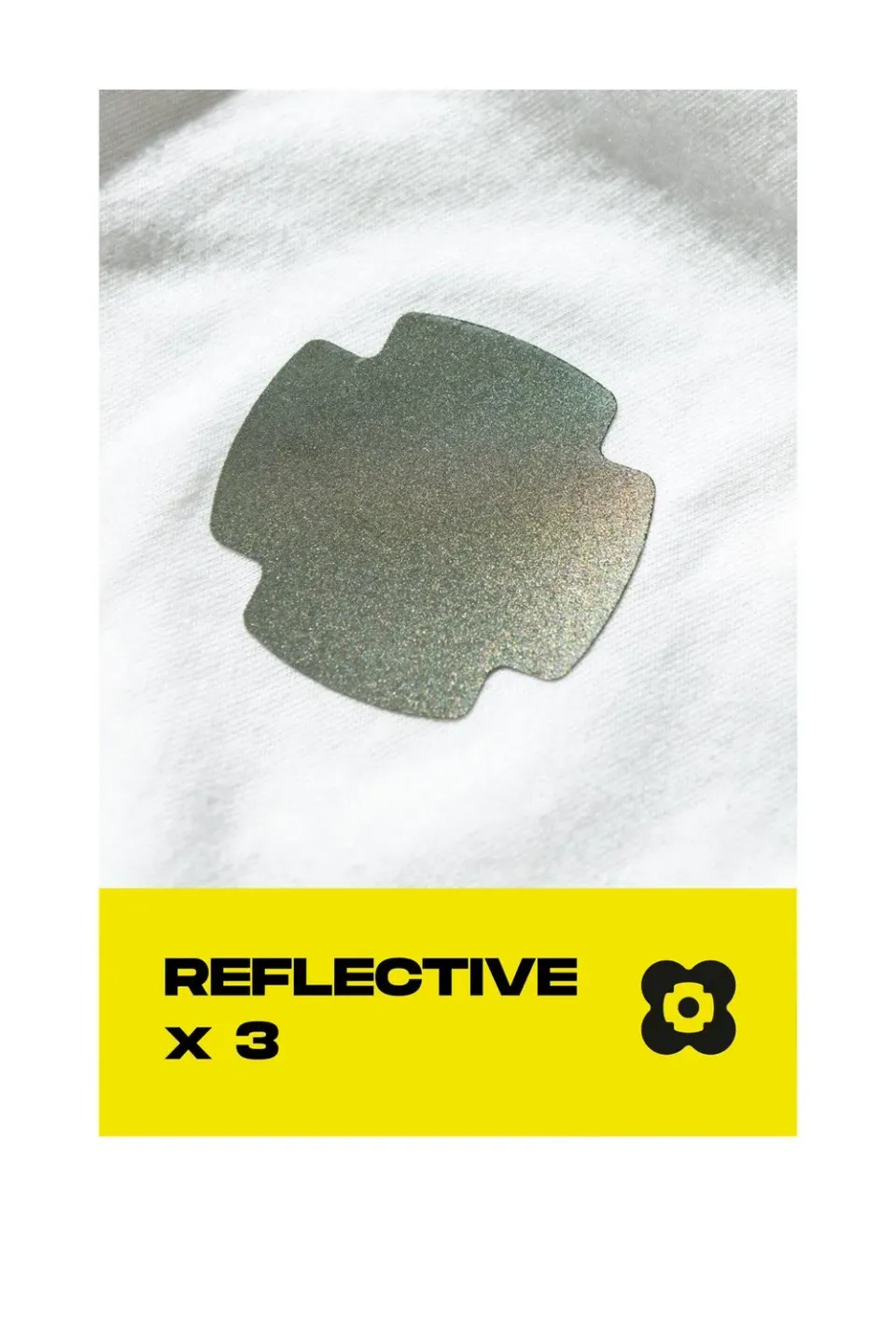 FabPatch Reflective FabMix tekstillapper mix 3-pak