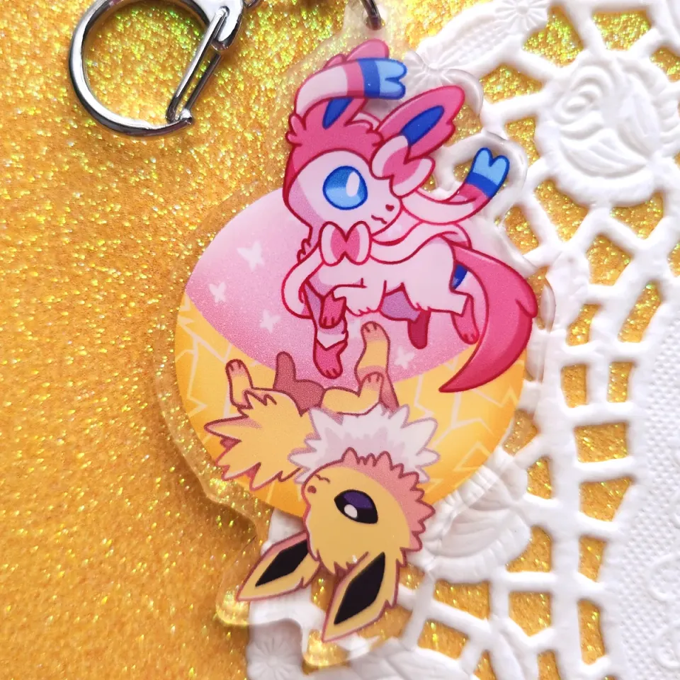 Appleminte Fairy & Electric keychain akryl 76 mm
