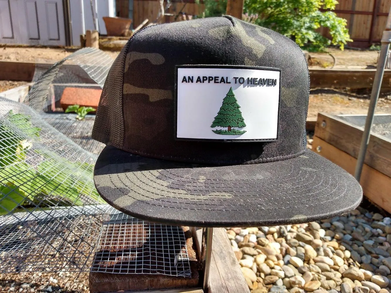 Pull Patch Multicam kasket Camo Sort snapback