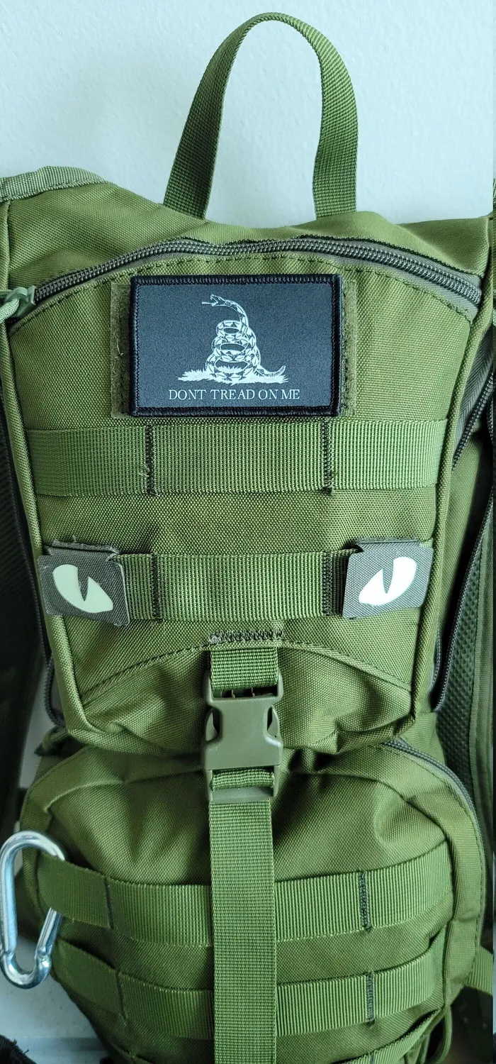 Pull Patch Merica patch med velcro tekst