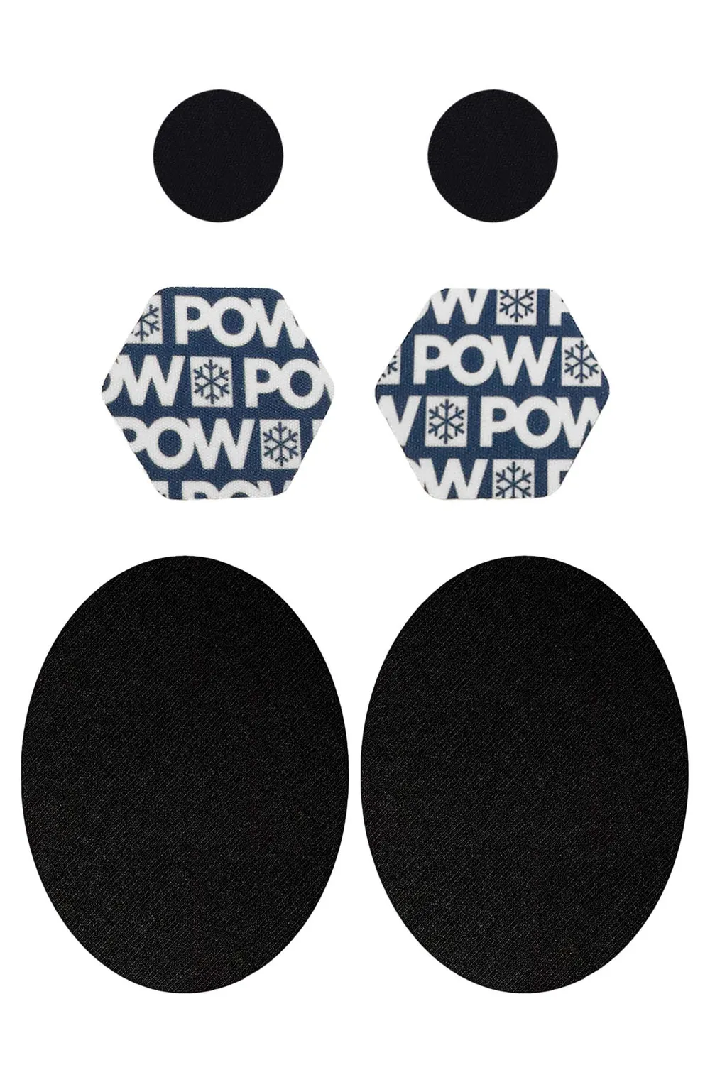 FabPatch POW Textile repair kit lapper 6 stk mix