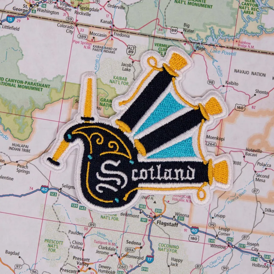 Vagabond Heart Scotland patch strygemærke souvenir