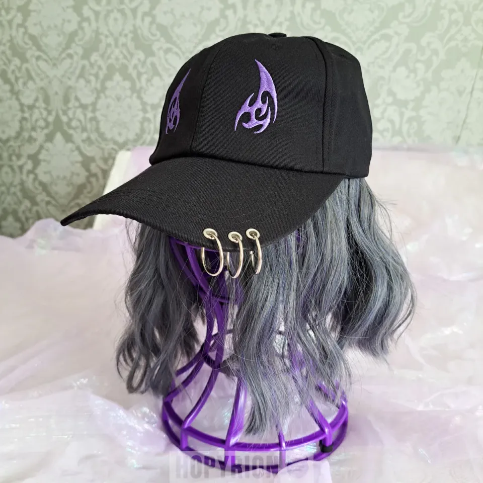 Hopyrion Devil kasket blå broderi unisex