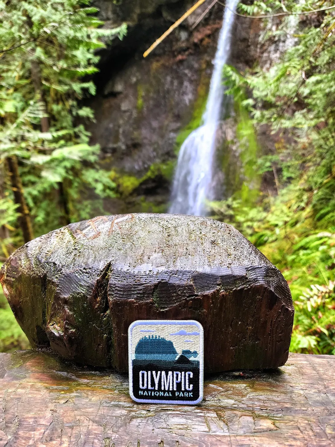 Vagabond Heart Olympic National Park patch strygemærke