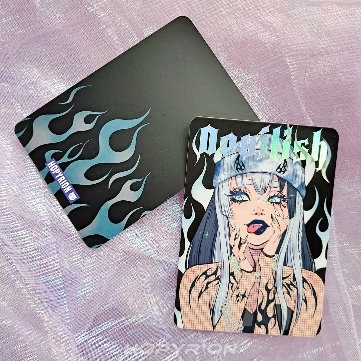 Hopyrion Devilish mini print A7 holografisk