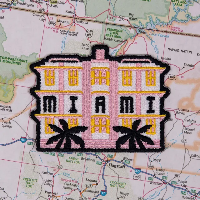 Vagabond Heart Miami Florida patch strygemærke