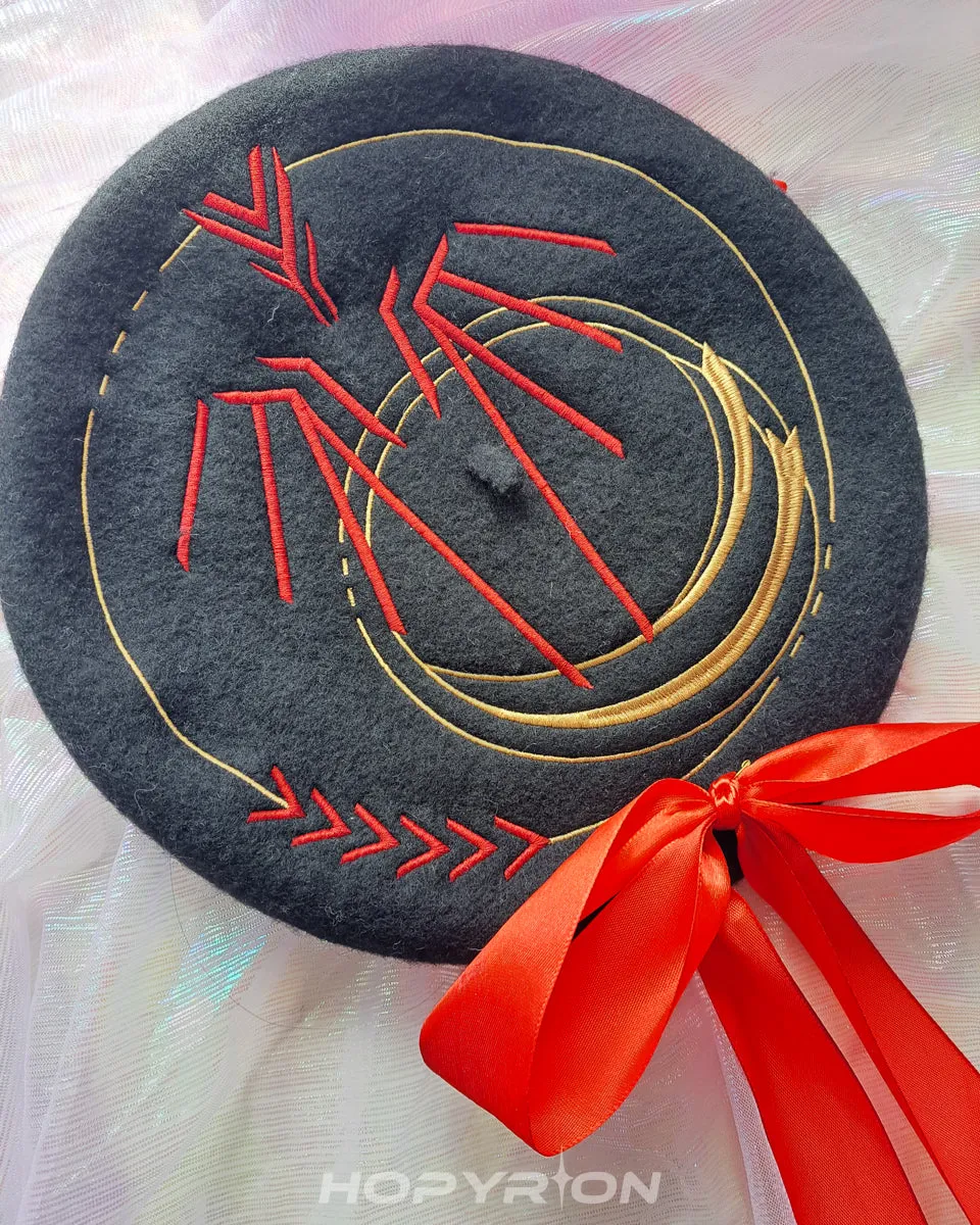 Hopyrion Farspace Dream baret uld broderi 56-60 cm