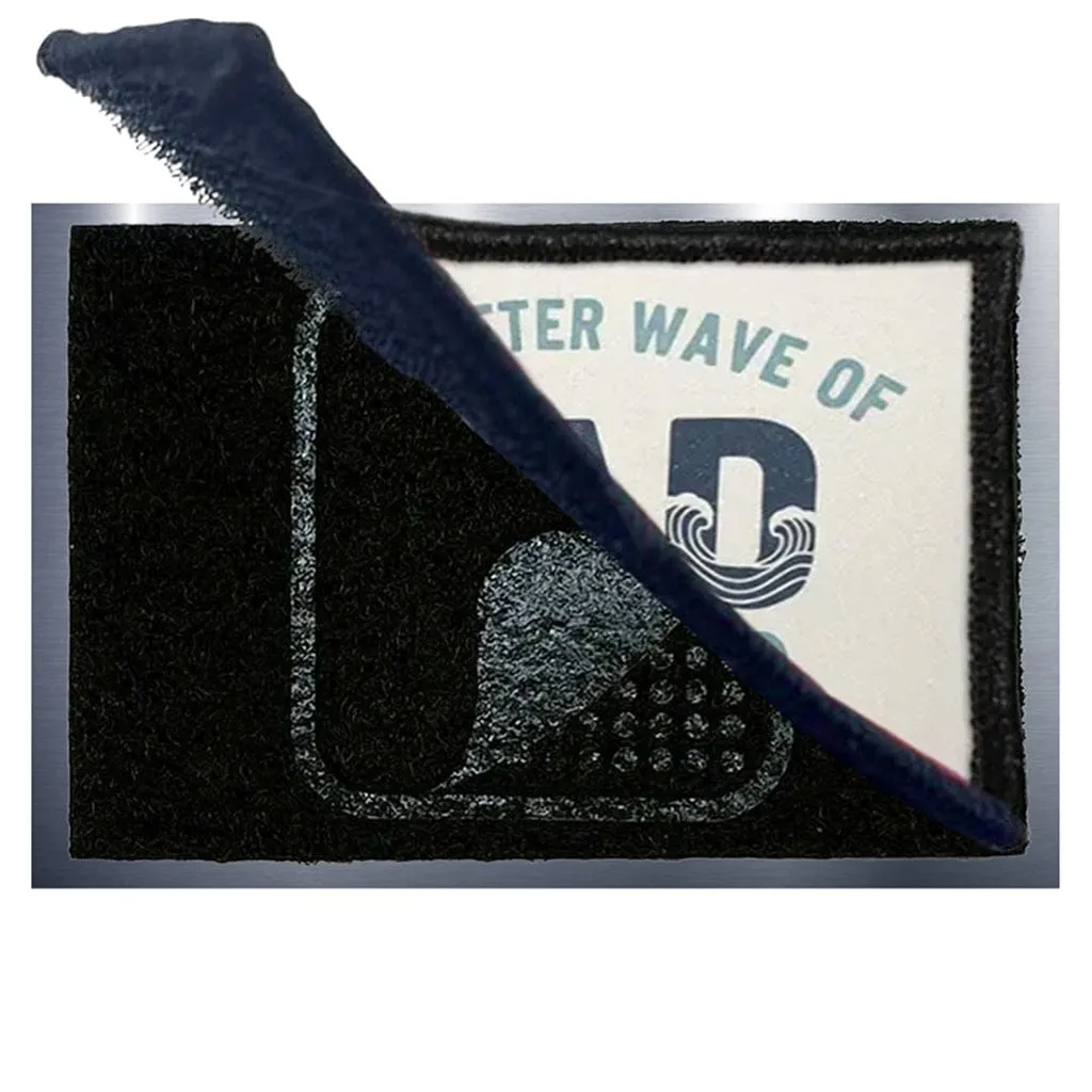 Pull Patch Wave After Wave of Bad Decisions patch 3x2 krydstogt