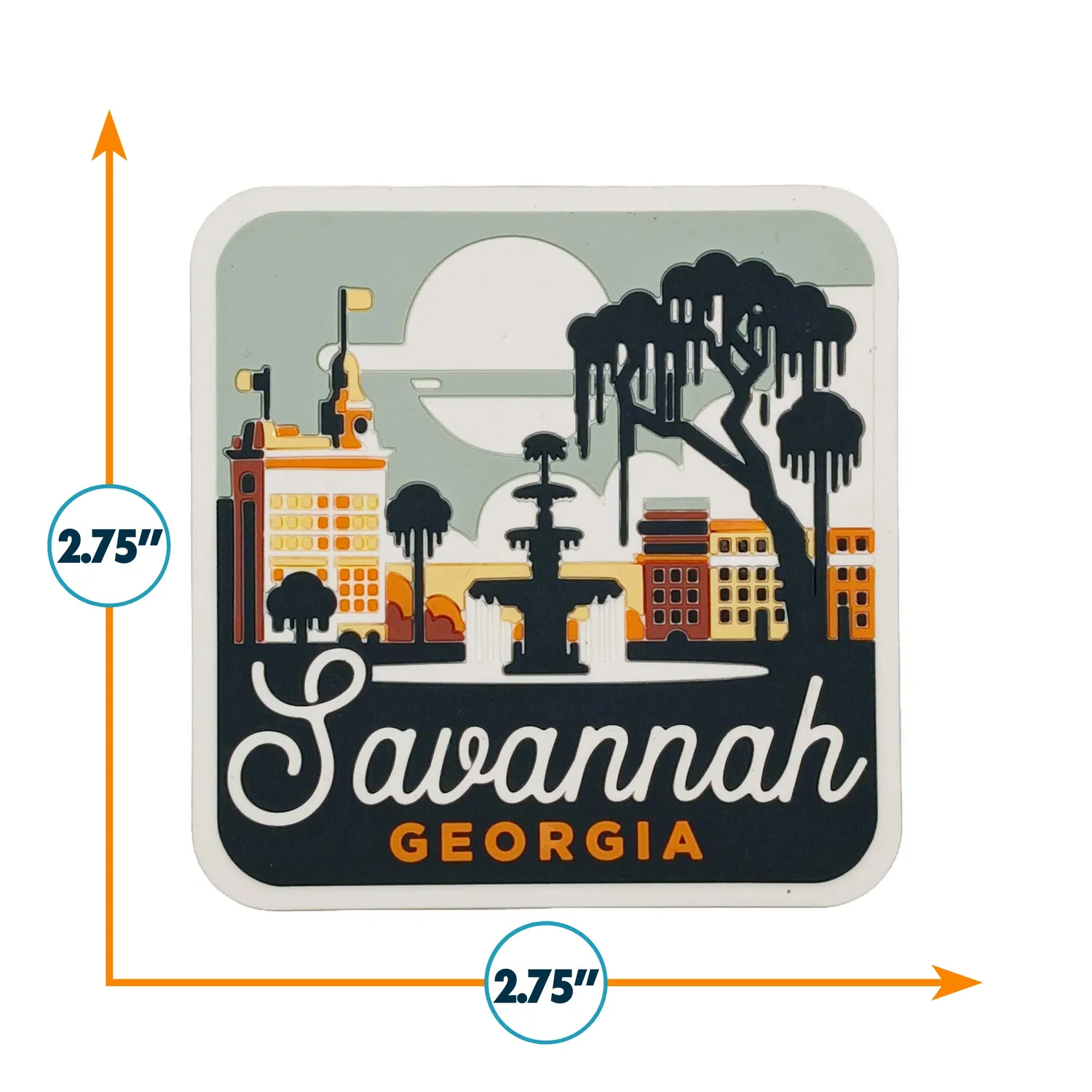 Vagabond Heart Savannah magnet køleskabsmagnet
