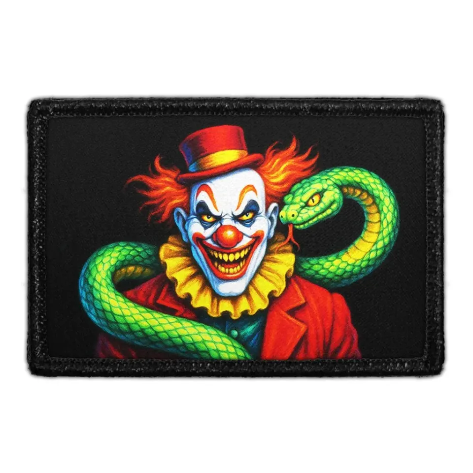 Pull Patch Circus Serpent patch halloween