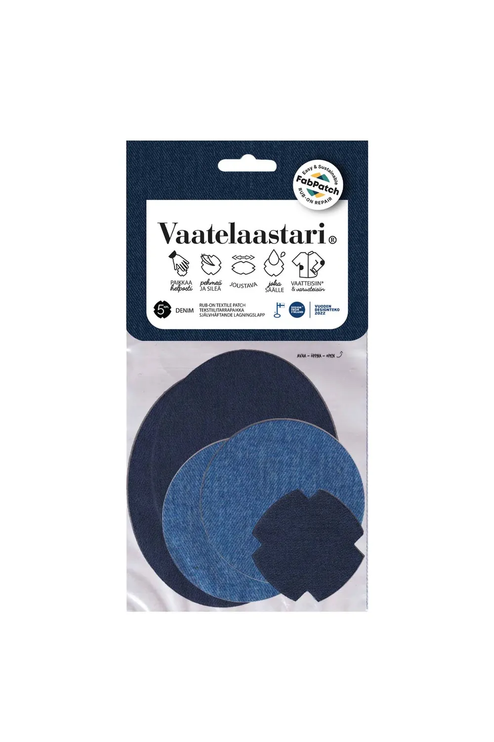 FabPatch DENIM lapper denim 5 stk stretch