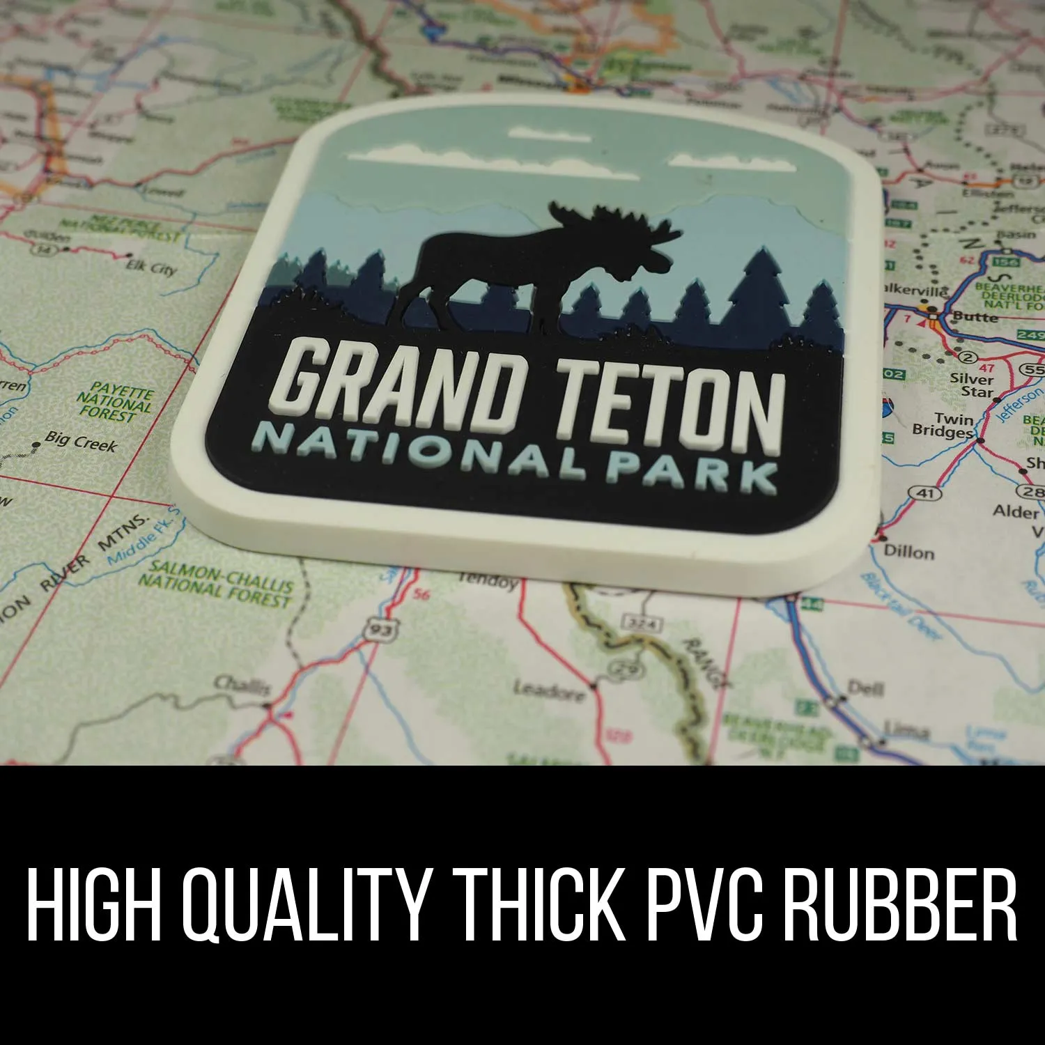 Vagabond Heart Grand Teton magnet PVC køleskab