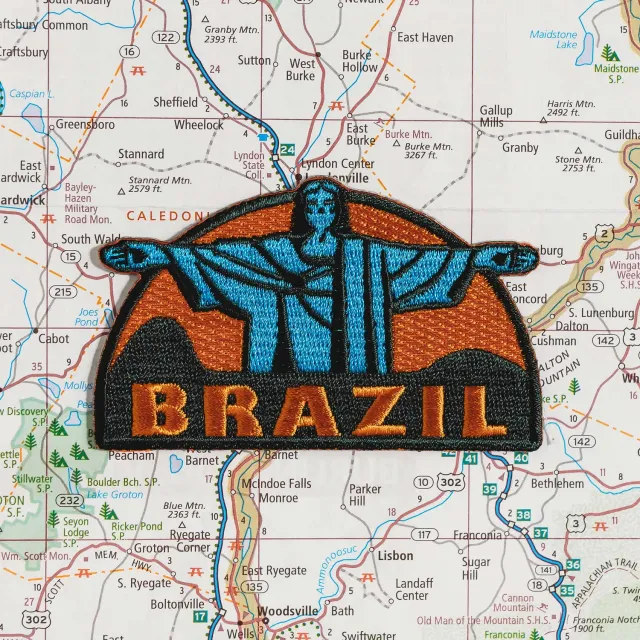 Vagabond Heart Brazil strygemærke 51x83 mm