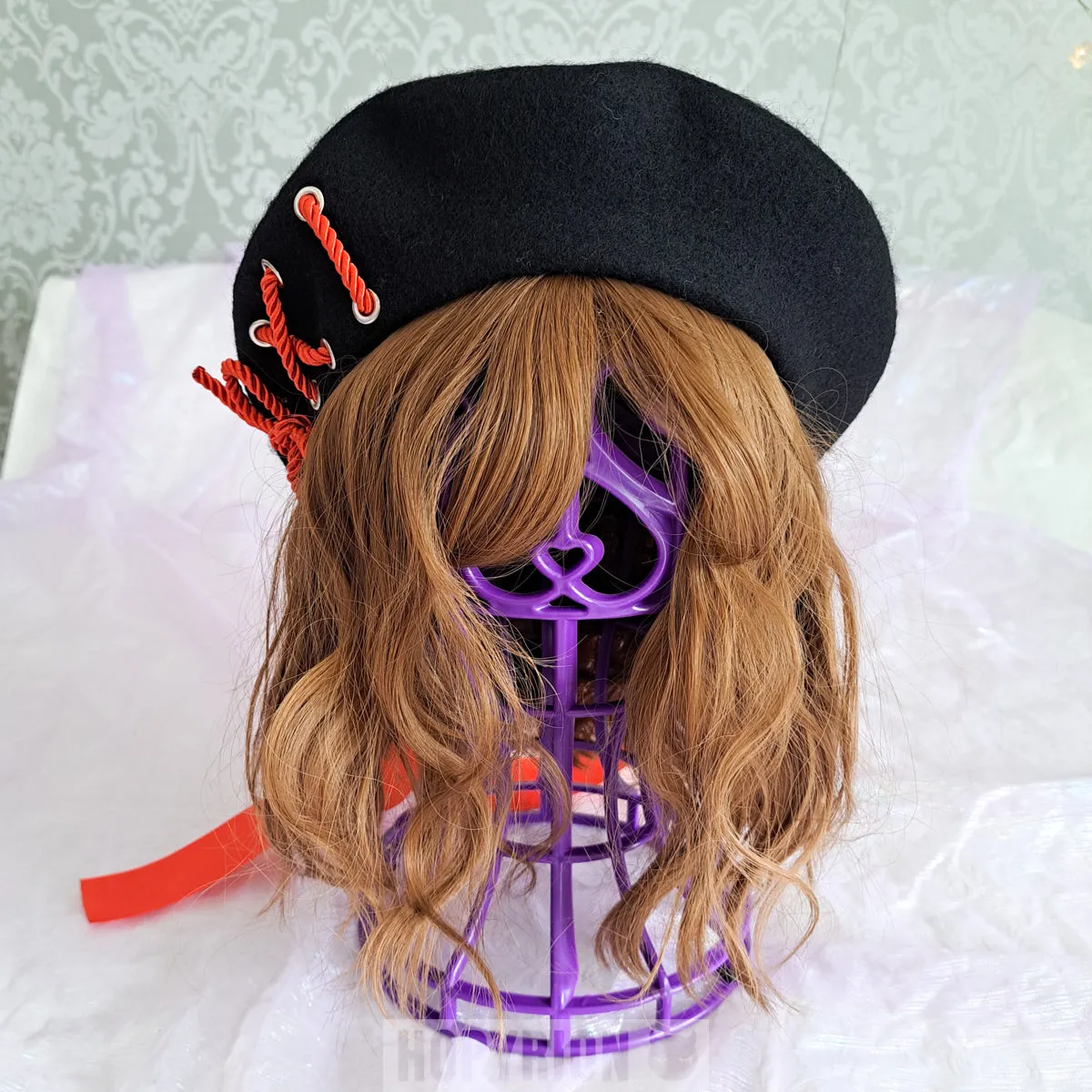Hopyrion Spider Lily baret uld 56-60 cm broderi