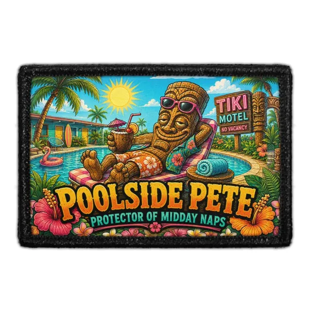 Pull Patch Poolside Pete patch 3x2 pool