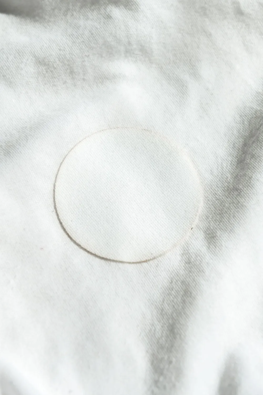 FabPatch Blank tekstillapper 6 stk hvide tegnbare