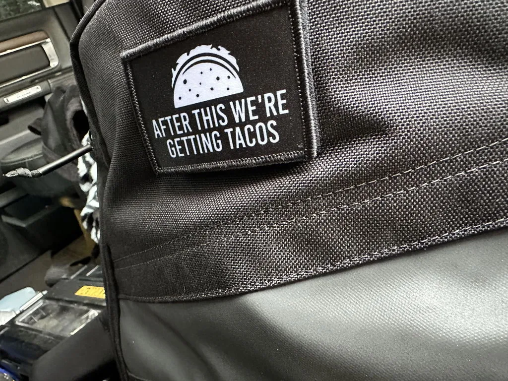 Pull Patch After This We're Getting Hot Wings patch 76mm velcro